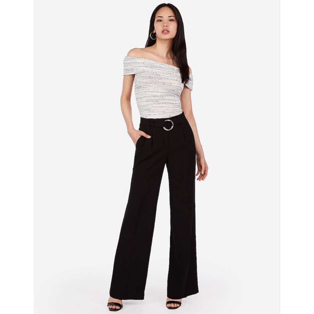EXPRESS O Ring Belted Pants. Brand NEW with TAGS!!